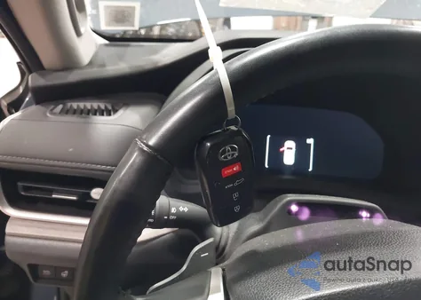 2024 Toyota Grand Highlander Platinum from USA, damaged, VIN 5TDAAAB50RS040749